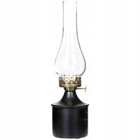 ŚWIECZNIK TEALIGHT LAMPA NAFTOWA DREWNIANY DEKORACJA OZDOBA DO DOMU LOFT