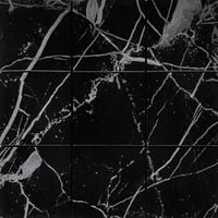 PŁYTKI DEKORACYJNE SAMOPRZYLEPNE 30x30 CM CZARNY ELEGANCKI MARMUROWY WZÓR