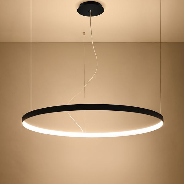 Żyrandol RIO 110 czarny LED 3000K zdjęcie 3