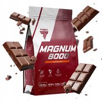 TREC MAGNUM 8000 1000g MEGA MOCNY GAINER NA MASĘ BIAŁKO WĘGLOWODANY