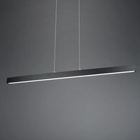 LAMPA wisząca BELFAST 375510432 Trio metalowa OPRAWA belka ZWIS LED 44W 3000K ściemnialny czarny