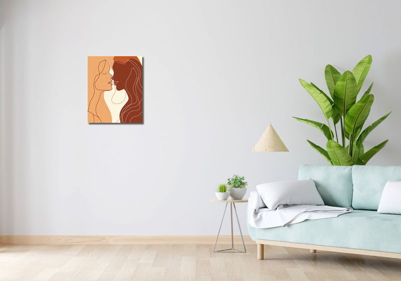 Obraz 40x50cm Zmysłowość Syntez zdjęcie 2