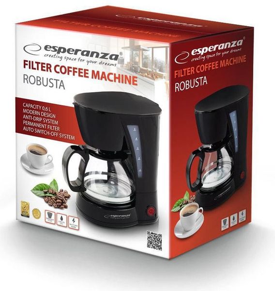 Ekspres Przelewowy ESPERANZA Robusta EKC006 650W zdjęcie 6