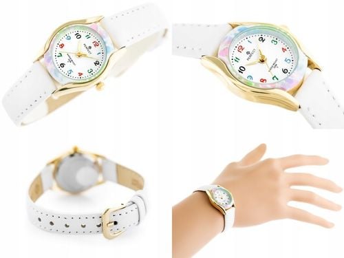 Zegarek PERFECT dla dziewczynki PREZENT NA KOMUNIĘ +BOX +TOREBKA +GRAWER na Arena.pl