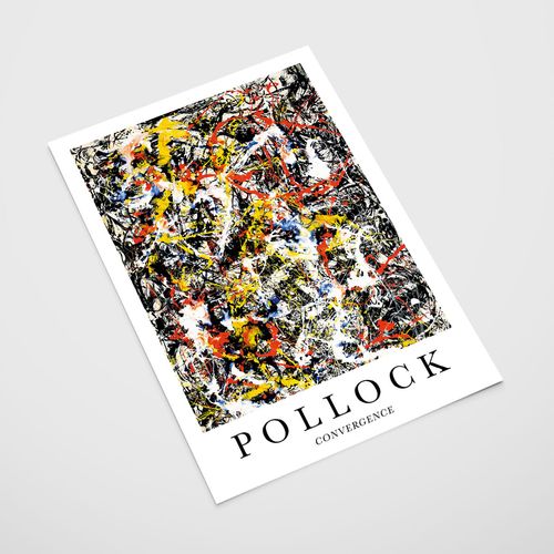 Plakat Pollock Convergence 50x70 cm na Arena.pl