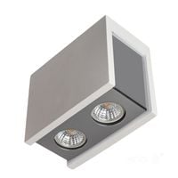 oprawa do nabudowania puro chrome 2xgu10 biała