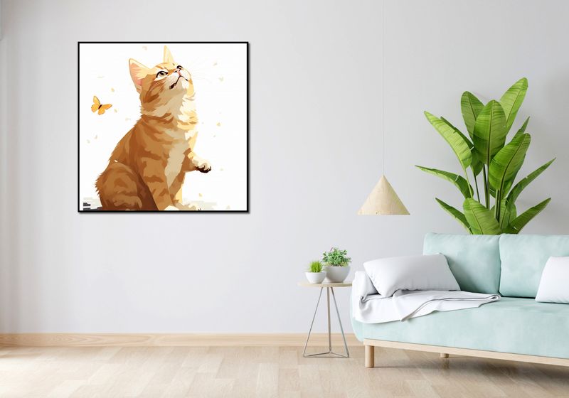 Plakat 100x100cm Motyle i Marzenia zdjęcie 4