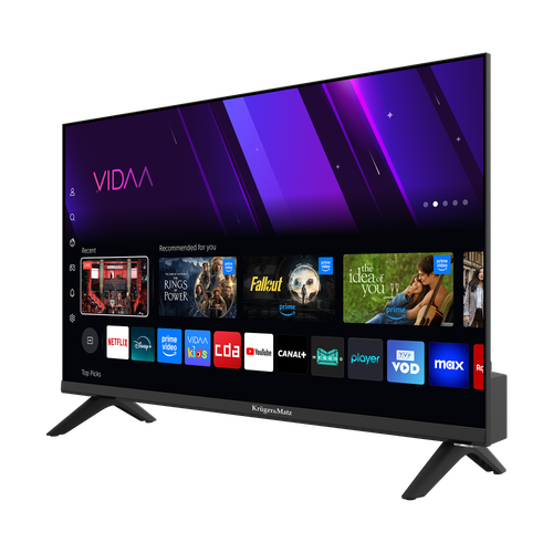 Telewizor 24" Kruger&Matz smart VIDAA  DVB-T2 na Arena.pl