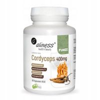Aliness Fungi KORDYCEPS STANDARYZOWANY 400mg 90kap Odporność Krążenie Libid