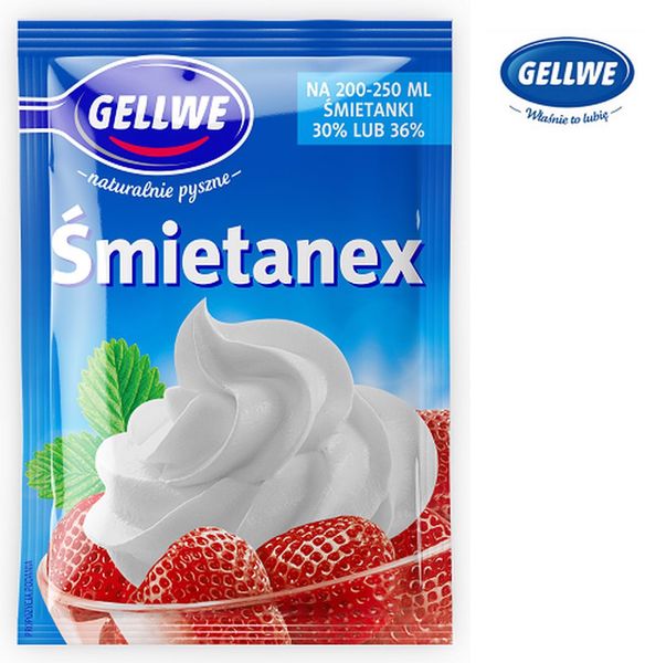 Gellwe Śmietanex 12 g zdjęcie 1