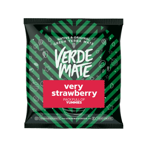 Verde Mate Green Very Strawberry 50 g zdjęcie 1