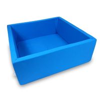 Suchy basen 110x110x40cm niebieski bez piłek