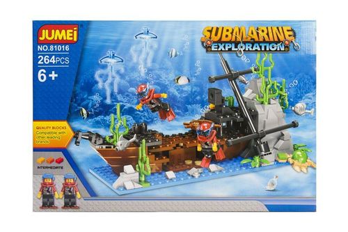 Klocki Jumei PODWODNA WYPRAWA 264 elementy, 38 x 26 cm na Arena.pl