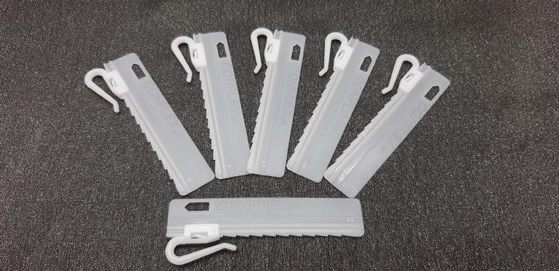 Haczyk Regulowany Microflex, Flex, 75 mm. 100 szt zdjęcie 2