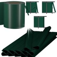 KLIPSY MONTAŻOWE ZACZEPY DO TAŚMY OGRODZENIOWEJ UCHWYTY 19CM  ZIELONE 12SZT