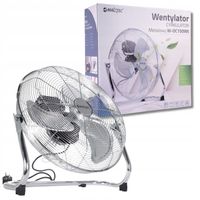 MOCNY wentylator PODŁOGOWY przemysłowy wiatrak CYRKULATOR powietrza 75W