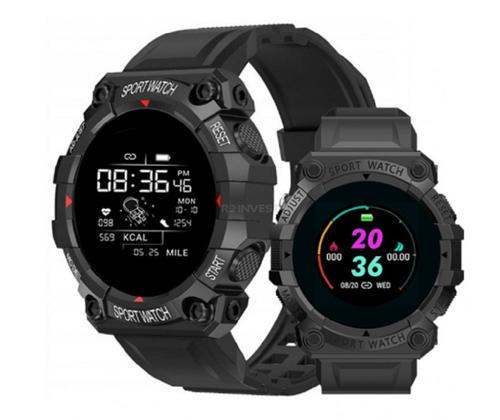 WIELOFUNKCYJNY SMARTWATCH FD68 CZARNY ZEGAREK na Arena.pl