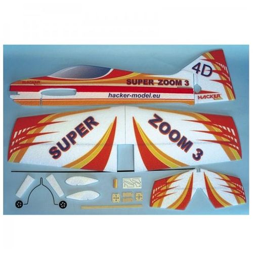 Super Zoom 3 ARF Red - Samolot Hacker Model na Arena.pl
