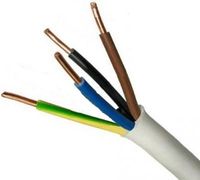 przewód ydy 4x1,5 żo biały 450/750v - 100.0 mb - e314de-yy005