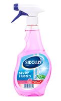Płyn do szyb z pompką SIDOLUX Kwiatowy 500 ml blask bez smug czyści szyby