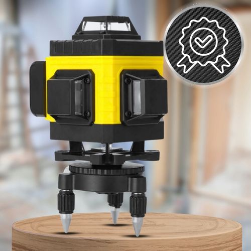 POZIOMNICA LASEROWA POZIOMICA 4D 16 LINII KRZYŻOWA 360 LASER ZESTAW na Arena.pl