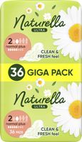 NATURELLA ULTRA PODPASKI HIGIENICZNE ZE SKRZYDEŁKAMI NORMAL PLUS 36 SZT