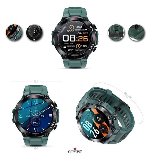 Smartwatch Giewont GW460-2 Zielony na Arena.pl