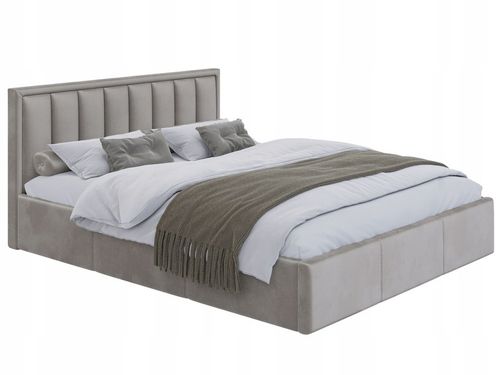 Łóżko tapicerowane MOON 160x200 pojemnik + stelaż na Arena.pl