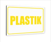 Tabliczka znak informacyjny nadruk uv DIBOND 30x20 PLASTIK twój napis