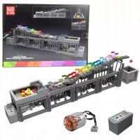 Klocki Konstrukcyjne Tor Na Kulki Z Silnikiem Elektrycznym 1038 el.