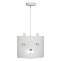 LAMPA SUFITOWA DO POKOJU DZIECIĘCEGO MIŚ Z USZKAMI Ø 28CM TWORZYWO SZTUCZNE