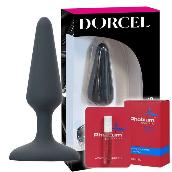 Korek analny do stymulacji 12 cm + perfumy 2,2 ml. zdjęcie 1