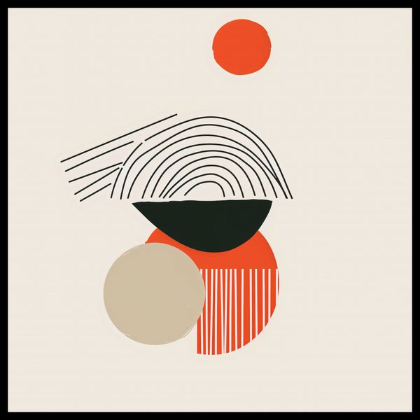 Plakat 50x50cm Centralne Słońce zdjęcie 2