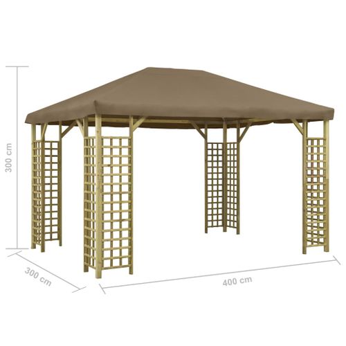 Altana, 4X3 M, Taupe na Arena.pl