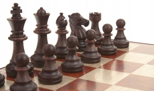 Szachy Warcaby Magnetyczne Klasyczne Duże na Magnes Gra 2w1 31x31 cm na Arena.pl