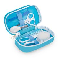 AKUKU Zestaw manicure z etui kolor niebieski