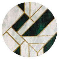 RUG/LU/ESTEMA/MARBLE3/BOTTLEGREEN+GOLD/R160