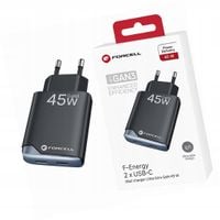 Szybka ładowarka GAN 45W 2 porty kostka do Xiaomi 15T Pro 5G