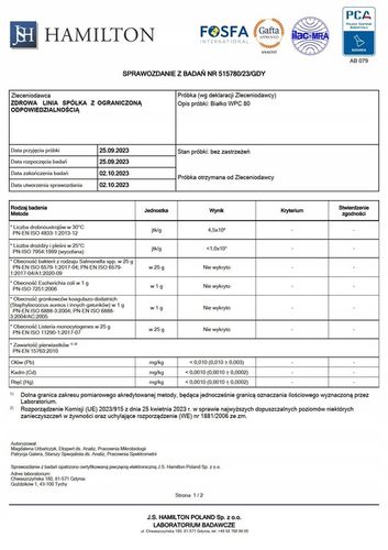 Certyfikowane Białko WPC 80 naturalne białko z BCAA na Arena.pl