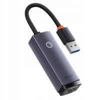 BASEUS UNIWERSALNY ADAPTER SIECIOWY PRZEJŚCIÓWKA USB DO RJ45 1000MBPS KABEL