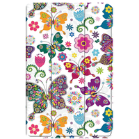 Etui Ochronne do iPad Air 4 5 10,9 Cali Motyw Kolorowe Motyle Podstawka