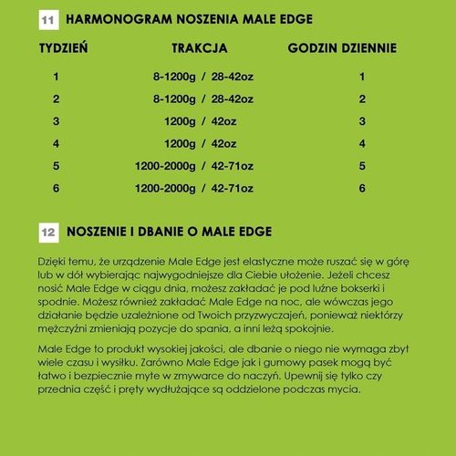 System powiększania penisa MaleEdge Basic na Arena.pl