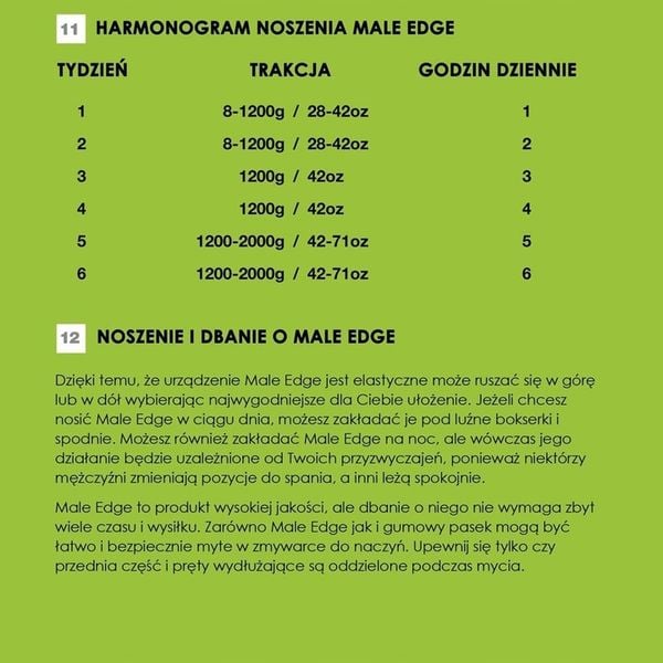 System powiększania penisa MaleEdge Basic zdjęcie 4