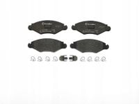 BREMBO KLOCKI HAMULCOWE PRZÓD PEUGEOT 206 206+