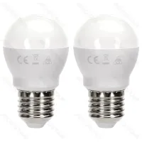 2 x Żarówka LED G45 11W E27 6500K 1060lm mocne światło do biura