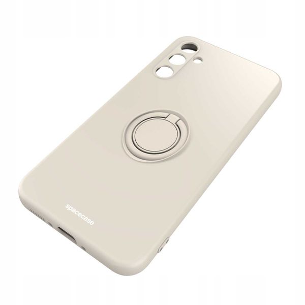 Spacecase Silicone Ring Galaxy A34 5G Bone zdjęcie 4
