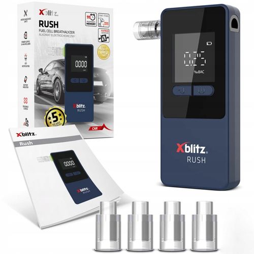 Alkomat elektrochemiczny Xblitz Rush na Arena.pl
