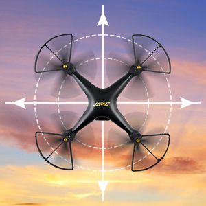 Dron JJRC H68 czarny na Arena.pl