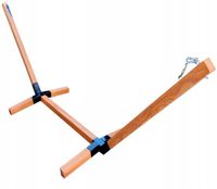 STELAŻ POD HAMAK IMPREGNOWANY STOJAK MOCNY 2-OSOBOWY 300KG