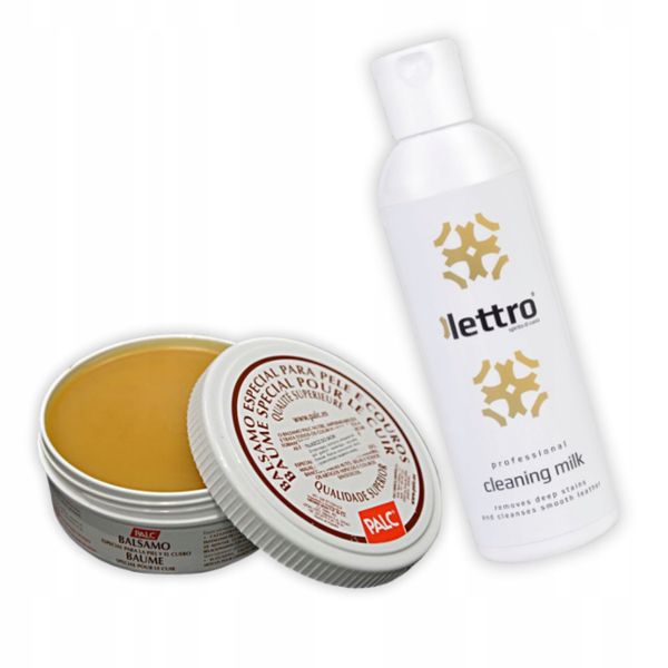 Zestaw do Czyszczenia Butów ze Skóry Mleczko Tłuszcz Impregnat Tłuszcze 210 zdjęcie 1